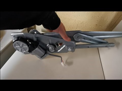 Twingo Window regulator change + door handle adjustment