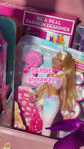 This Barbie loves a Dream Days Giveaway 🎀 Enter to win a Dreamhouse-worthy collection of Barbie toys, beauty, drinkware, and more during Barbie Dream Days. To enter for your chance to win: 1. Like this video 2. Follow @amazon 3. Comment with your fave pink emoji 💕 Giveaway ends 3/18/2026 at 11:59pm PT. No purchase necessary. One winner will be selected at random and contacted via DM by @amazon. Must be 18 and a U.S. resident. Visit link in bio for official rules. Sponsored by amazon.