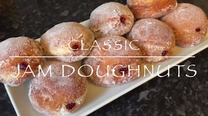 Jam Doughnuts Recipe | Easy Jelly Donuts with Raspberry Jam Filling