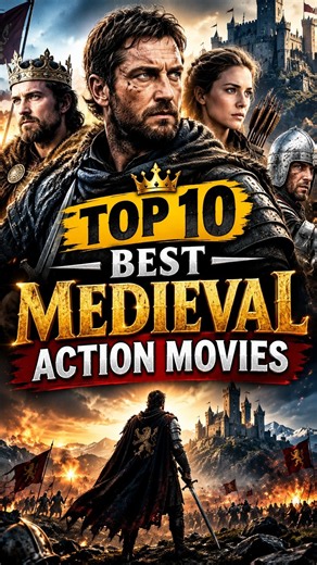Top 10 Best Medieval Action Movies You MUST Watch Epic Battles, Brutal Warriors & Legendary Kingdoms
