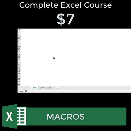 Learn Excel Fast: Grab our $7 course! Go from novice to pro with our expert guidance, lifetime access & CPD | Earn And Excel