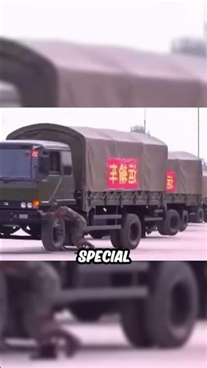 Chinese Military's Unstoppable Trucks: Spinning in Seconds!