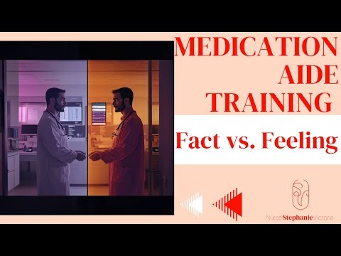 Pass the MAP Exam: Objective & Subjective Data - Fact vs. Feeling #medicationaide #massachusetts