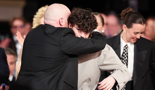 Owen Cooper's teary co-stars watch on as the teen makes history