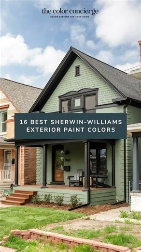 16 Best Sherwin-Williams Exterior Paint Colors #exteriorpaintcolors #transformyourhome #paintcolors