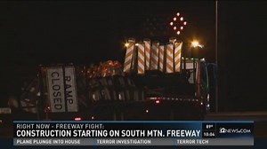 South Mountain Freeway construction begins in Ahwatukee