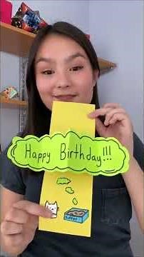 How I made a vertical paper pop up card!