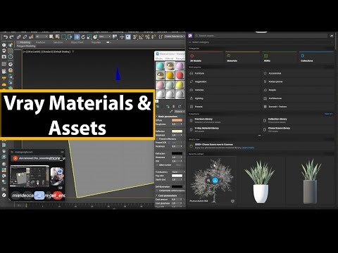 Day 1 | V-Ray Materials Basics in 3ds Max | Cosmos Library & Material Properties Explained