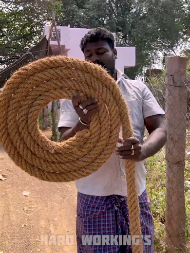 Crafting Durable Coir Ropes from Coconut Husks