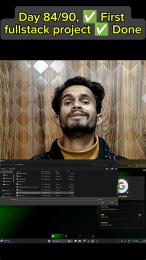 I Built My FIRST Full Stack App! 🚀 84 Days of Code DONE! | Day 84/90