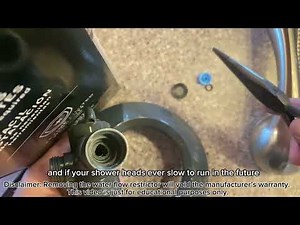 EASY Install Tutorial + Water flow restriction valve removal for Delta In2ition 4-in-1 Showerhead