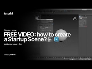 How to create a Startup Scene in 3ds max?