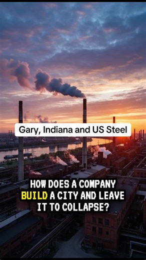 Gary, Indiana and US Steel company town history labor union strikes industrial disasters corporate exploitation environmental justice Rust Belt decline mining town history worker rights history company scrip system abandoned factory towns refinery accidents textile mill closures coal mining disasters corporate accountability boom and bust towns #History #LaborHistory #TrueStory #Documentary #AmericanHistory