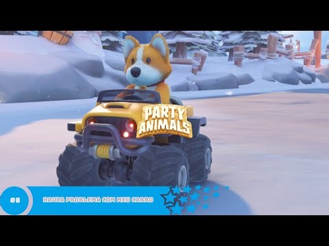 Vamos Jogar - Party Animals Gameplay # 5 Havia problema com meu carro
