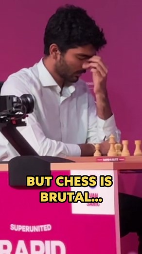 Gukesh's Heartbreaking Loss in Chess Match