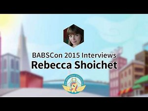 BABSCon 2015 - Rebecca Shoichet Interview