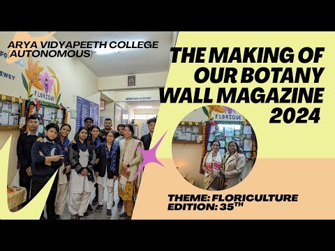 Wall magazine 2024 | Florique Edition 35 |Botany