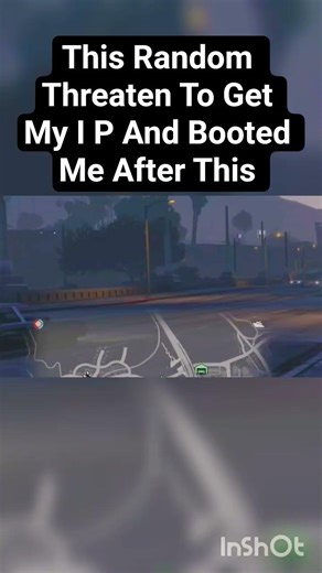 This Random Got My Ip And Booted Me Offline After This Happened To Him 😂 #gta #gtaonline