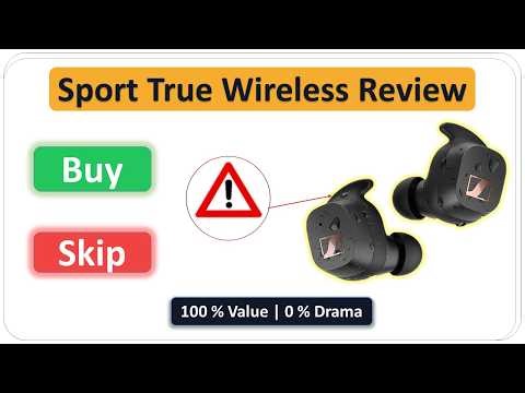 Sennheiser Sport True Wireless Earbuds | Best Wireless Earbuds for Sports & Fitness