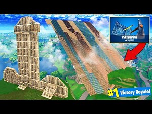 *NEW* PLAYGROUND SANDBOX MODE in Fortnite Battle Royale