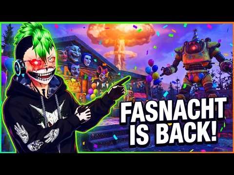 Fallout 76 – Fasnacht Day #8, Weekly Challenge Reset, Hunts & C.A.M.P. Builds + Chatting