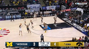 Caitlin Clark pulls up from DOWNTOWN! 🔥 Iowa Women's Basketball | College Hoops on FOX