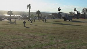MAWTS-1 conducts a noncombatant evacuation exercise during WTI 1-24 at The Combat Center