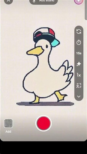 TUTORIAL duck Gif 🦆🖖🏻#magic #creative #lol #shorts #tutorial