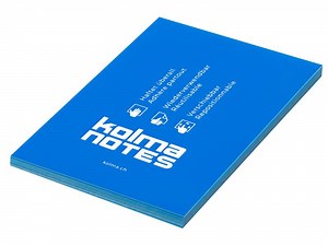 Kolma Notizzettel NOTES A6 Blau, 100 Blatt - BRACK.CH
