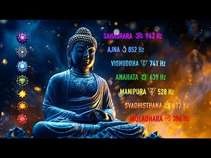 🎹 Les fréquences sacrées pour nettoyer les 7 chakras #chakra #chakras #chakrahealing