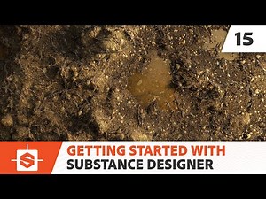 02-12: Scattering the twig shapes using Shape Splatter | Adobe Substance 3D