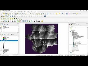 Split rasters in to tiles of desired size in QGIS