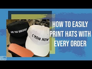 How To Screen Print on Hats | Print Hats With Every Order