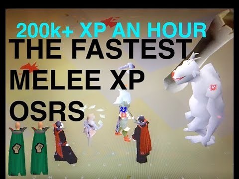 (OSRS) "The Fastest Melee Xp Osrs P2P" - 99 Strength guide P2P OSRS - Overloads