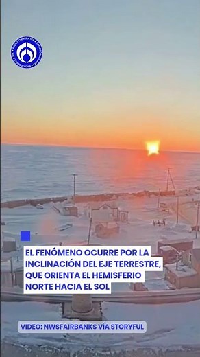El último amanecer: así comienza la noche polar en Alaska