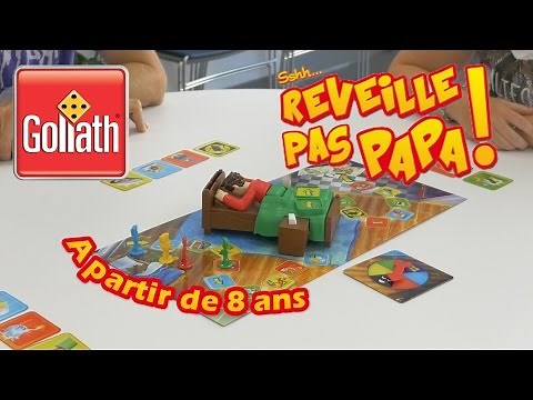 Réveille pas papa - Démo du jeu de société