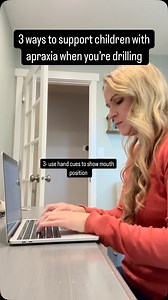 When working with kids with apraxia, remember that you’re often teaching a new motor plan and it can be really tricky initially. Giving more support can make a huge difference! #speechsounddisorders #childhoodapraxiaofspeech #pediatricspeech #slpeeps #slplife #slp #slp2be #speechpathology #articulation #phonology #apraxia #privatespeech #speechdevelopment #childrendevelopment #latetalkers #speechtherapy #speech | Moving Mountains Speech Therapy