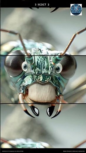 Tiger Beetle — The Insect That Outruns Its Own Eye #viral #insect #scienceexplained #sciencefacts