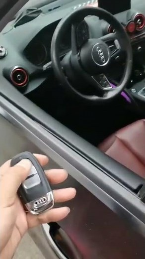 for Audi Q2 add remote start stop and key less entry.