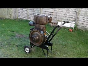 1946 Wolseley WD2 - stationary engine -