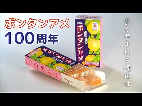 Kagoshima's famous confectionery "Bontan Ame" celebrates its 100th anniversary. "Nostalgic taste"...