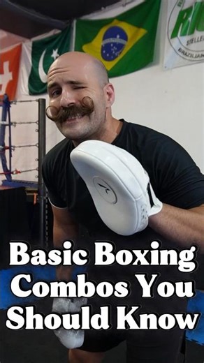 Basic boxing combos you must know! #boxing #boxingtraining