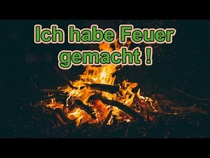 Making fire - without a lighter / flint and steel / Nature Trails