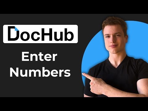 How To Enter Numbers In DocHub (2026 Guide)