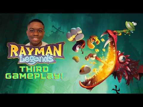 Rayman Legends Gameplay - Part 1 (Face Reveal!!!)