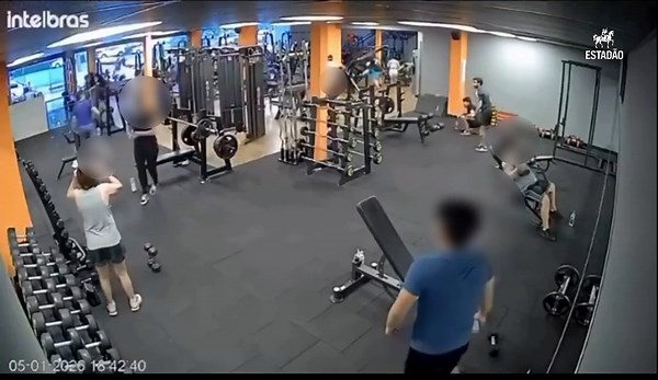 Vídeo: Homem morre após ser esfaqueado em academia no Paraná