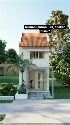 Desain Rumah Kecil Minimalis 3x3 Meter