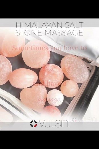 Relaxing Himalayan Salt Stone Massage Therapy