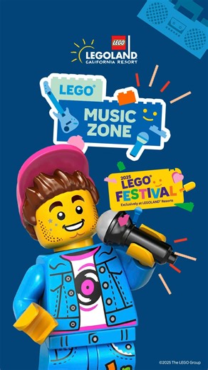 The first-ever LEGO® Festival is exclusively at LEGOLAND® California Resort, select dates from May 3 – June 8! Book your tickets today. #LEGOFestival #LEGOLAND #LEGOPlay #BrickBuilding #LEGOFun #FamilyDayOut #LEGOAdventure #FestivalVibes #LEGOLANDResorts #LEGOExperience | LEGOLAND California