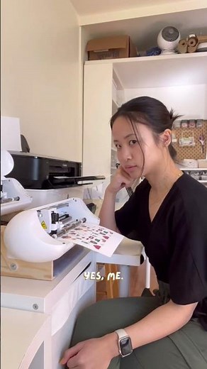 Customer orders 30 sticker sheets 🏔️🏕️✨ #sticker #artist #stationery #smallbusiness #homeoffice